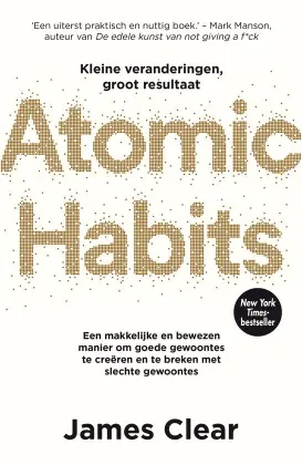 Verkoop boek atomic habits van James Clear