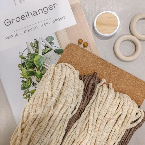 Plantenhanger macramé